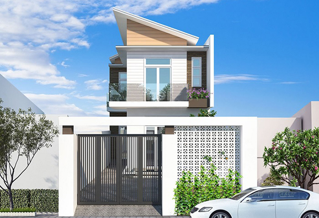 3 cách phối màu sơn mặt tiền nhà ống đẹp, phù hợp xu hướng